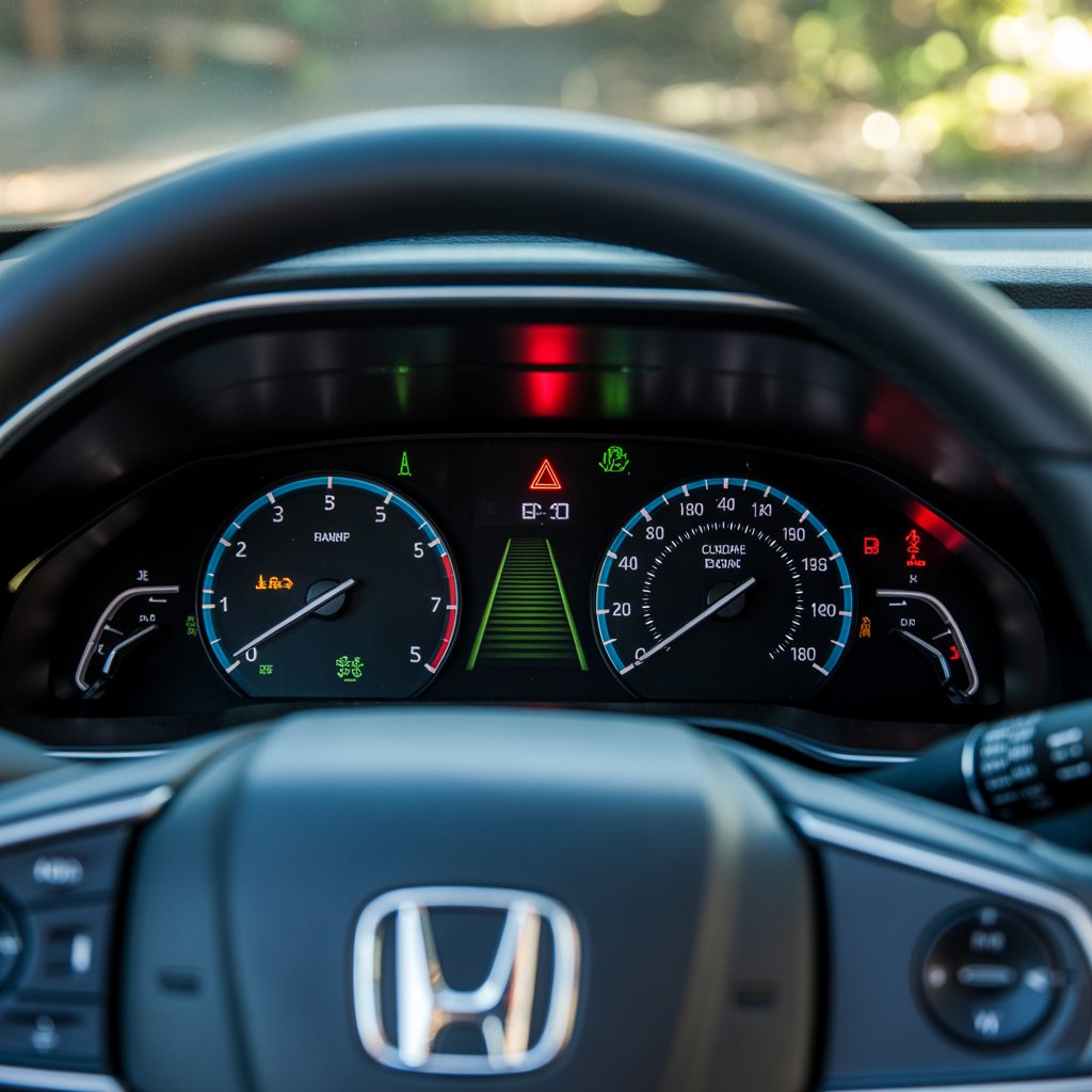 Honda Accord dashboard alerts and gauges showing what safety features help new Honda Accord drivers stay confident on roads